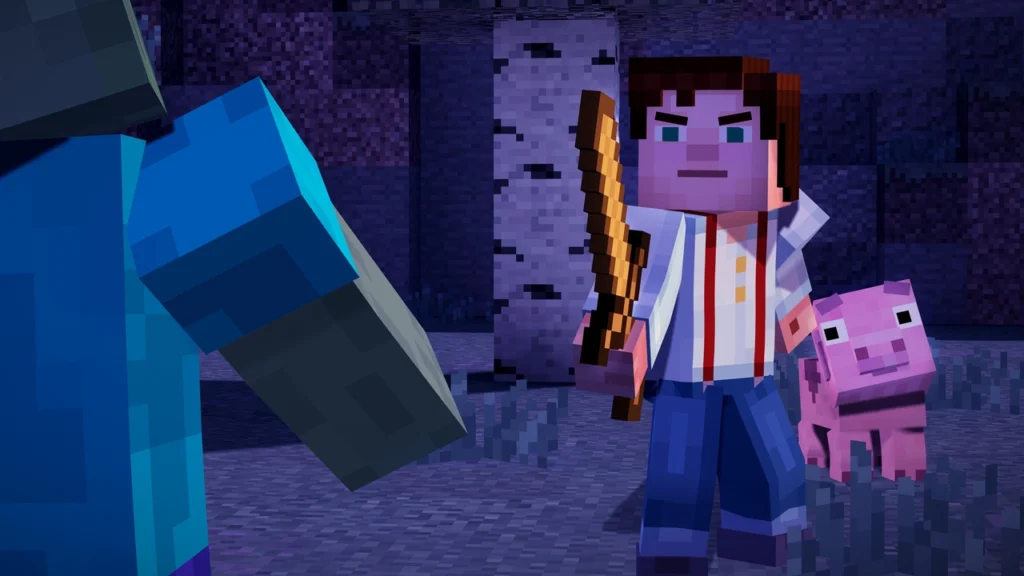 spolszczenie minecraft story mode
