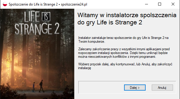 life is strange 2 spolszczenie