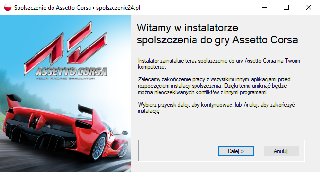 assetto corsa spolszczenie