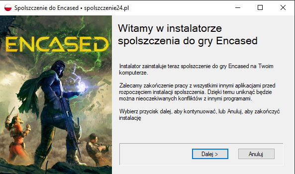 encased spolszczenie