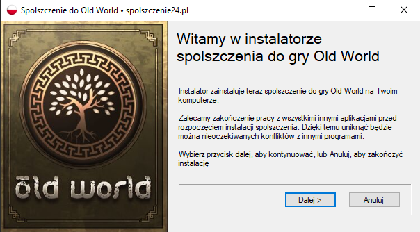 old world spolszczenie