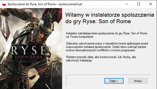 ryse son of rome spolszczenie