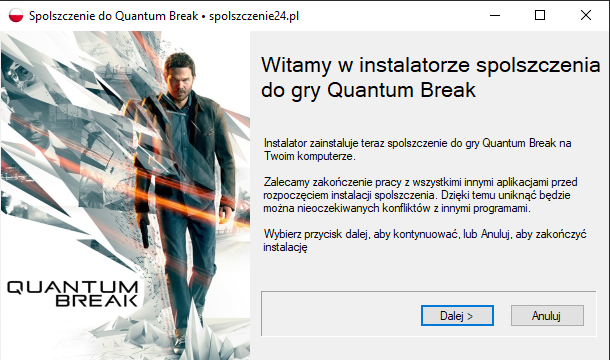 quantum break spolszczenie