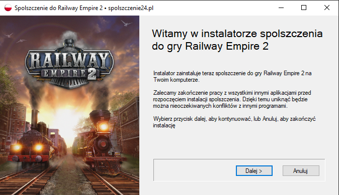 railway empire 2 spolszczenie