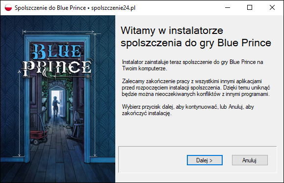 blue prince spolszczenie