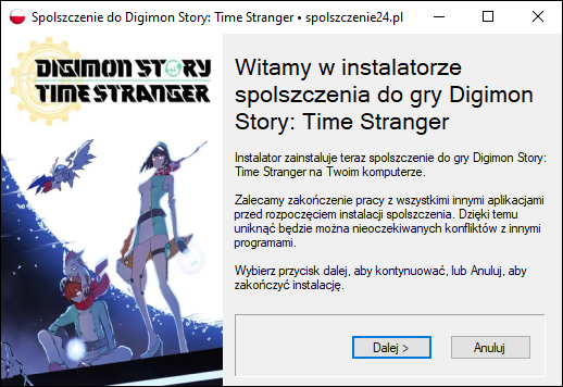 digimon story time stranger spolszczenie