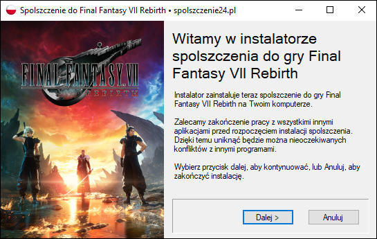 final fantasy vii rebirth spolszczenie