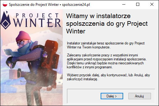 project winter spolszczenie