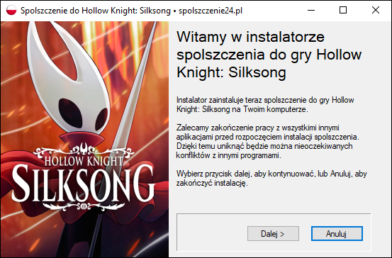 hollow knight silksong spolszczenie