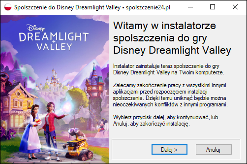disney dreamlight valley spolszczenie