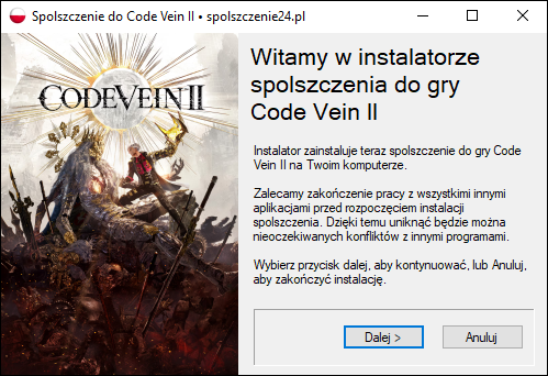 code vein II spolszczenie
