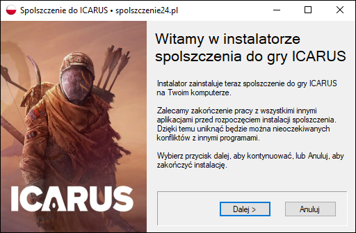 icarus spolszczenie