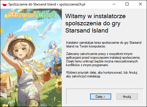 starsand island spolszczenie