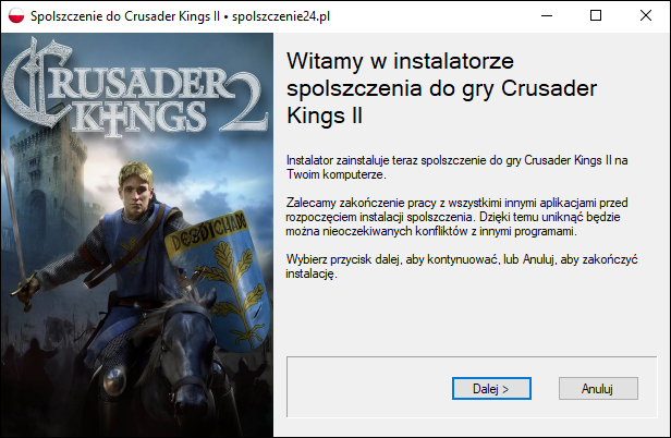 crusader kings II spolszczenie